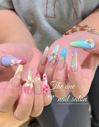 ネイル Theone栄店 松田のネイルデザイン