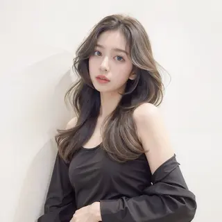 ロング 韓国ヘア/レイヤー 🇰🇷/艶髪/長橋のヘアスタイル