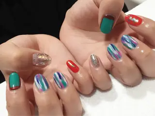 ネイル Sympa 𝓜iwako🐰ᩚのネイルデザイン