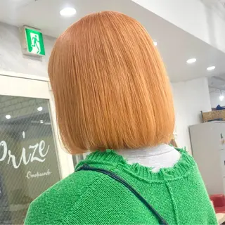 ミディアム カラー 大人垢抜け ダブルカラー【上野】のヘアスタイル