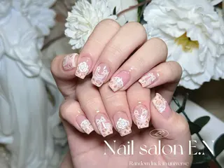 ネイル E.N🦋 長さ出し/持ち込みのネイルデザイン