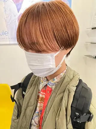 ショート カラー レイヤーカット/ 火ノ見🪡のヘアスタイル