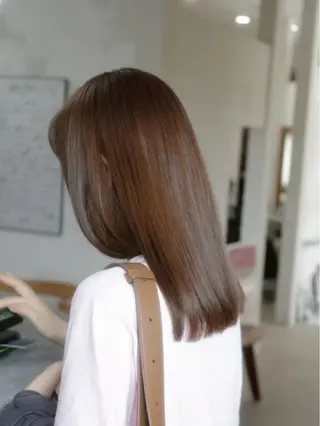 ロング カラー モトムラ アミのヘアスタイル