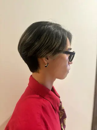 ミディアム メンズ レイヤーカット/艶髪 /パーマaikoのヘアスタイル