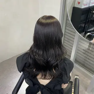 ロング カラー 苗代萌/ぷるツヤ髪 🫧／レイヤーカットのヘアスタイル