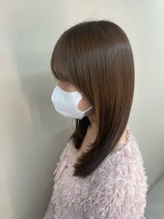 ロング earth 浅越　啓斗のヘアスタイル