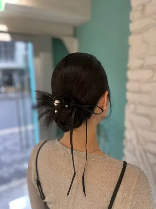 ロング ヘアアレンジ LeeHorie miuのヘアスタイル