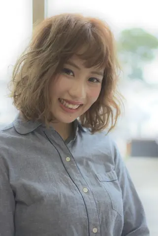 ショート パーマ Blossom大塚 ディレクター永野のヘアスタイル