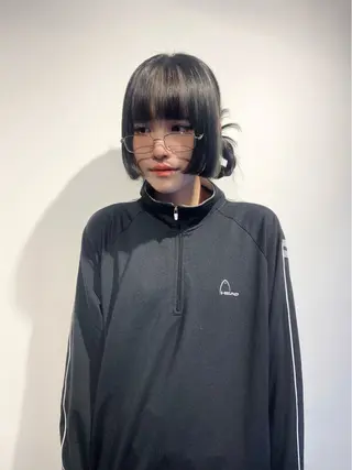 ミディアム カラー 229所属・maki @pullnocのヘアスタイル