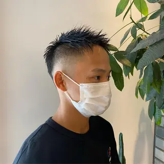 メンズ 【博多ハイライトカラ ー】中島啓太のヘアスタイル