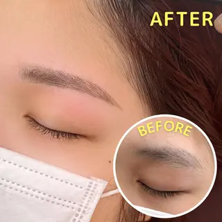 アイブロウ HAIR&MAKE POSH 日暮里のネイルデザイン