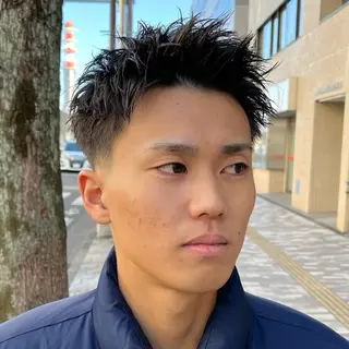 ショート メンズ 立川/メンズパーマ 厚進太郎のヘアスタイル