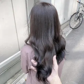 ロング カラー 大人っぽ韓国レディ レイヤー🤍渋谷のヘアスタイル