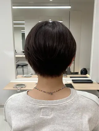 ショート sara/ハンサム ショート【蔵前】のヘアスタイル