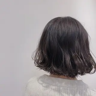ミディアム 推しカラー🎨横浜 ブリーチ/ yuaのヘアスタイル
