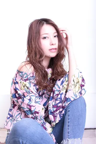 ロング パーマ ✨パーマ特化 遠藤 まりえ✨のヘアスタイル