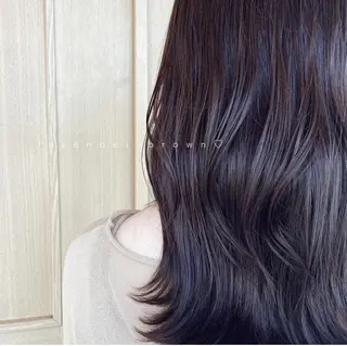 セミロング カラー ece.所属・篠原 詩菜のヘアスタイル