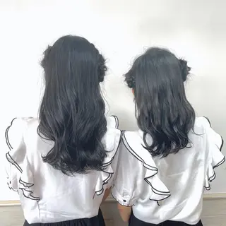 セミロング 💖透明感カラー💖 坂本万由子のヘアスタイル