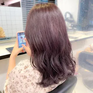カラー 🤍JUICE原宿店 🤍officialのヘアスタイル