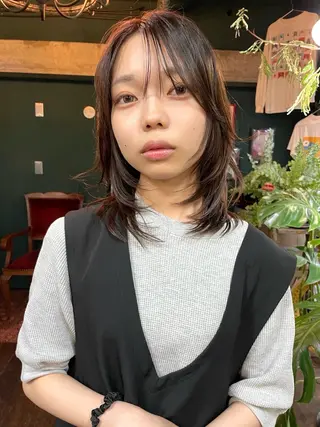 ミディアム vivre libre所属・vivre libreのヘアスタイル