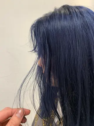 ミディアム カラー メンズ THE./ブリーチ 透感カラー/髪質改善のヘアスタイル