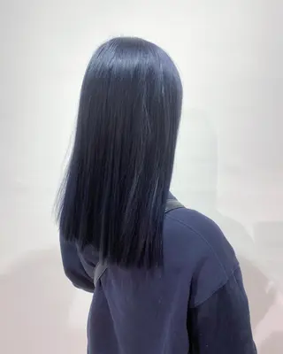 セミロング カラー VANCY所属・uchida daikiのヘアスタイル