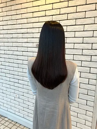 ロング adorableはなみずき店所属・唯一無二の曲がる 縮毛矯正 小林のヘアスタイル