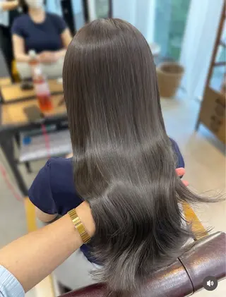 ロング côte所属・透明感カラー ʜ ᴀ ʀ ᴜのヘアスタイル