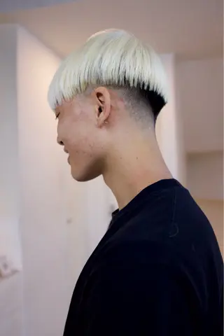 ショート カラー メンズ 🪅ブリーチカラー 🪅琉羽Ruuのヘアスタイル