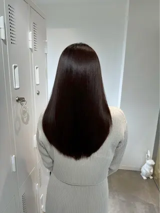 ロング カラー 髪質改善Symbols池袋所属・女性髪質改善美容師 ユウキのヘアスタイル
