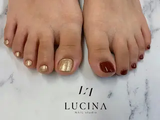 ネイル 新橋 ルキナ スタッフのネイルデザイン