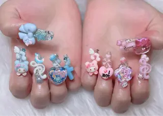 ネイル Lumi Nail 新大久保3‘のネイルデザイン