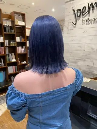 ミディアム 栗原 瑞稀のヘアスタイル