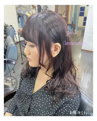 セミロング カラー cocoru所属・＊横浜駅＊ 金子 誠也のヘアスタイル