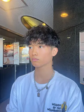 パーマ メンズ 野本光一朗/メンズ/ メンズパーマのヘアスタイル