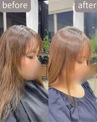 ロング 髪質改善✨縮毛矯正✨ が得意‼️高島英隆のヘアスタイル