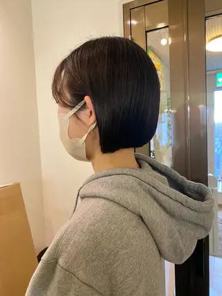 ショート カラー les baladins du miroir所属・🍃YURI 🍃のヘアスタイル