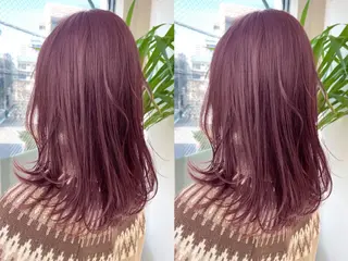 セミロング カラー 🫧艶髪カラー🫧 伊原修子のヘアスタイル