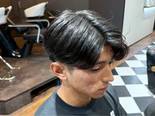 ショート パーマ メンズ メンズショート美容師 💈高橋和真💈のヘアスタイル