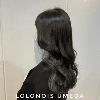 ロング カラー Lolonois梅田 /Okazaki:)のヘアスタイル
