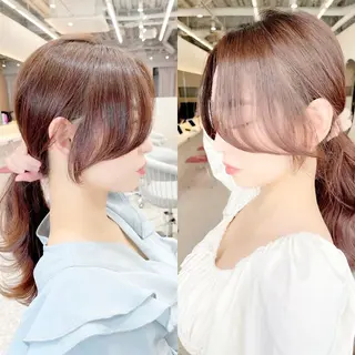 ロング 新宿/韓国レイヤー/ 髪質改善/佐藤航のヘアスタイル