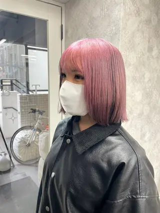 ショート カラー 【美髪ハイトーン】 髪質改善/大和🎀のヘアスタイル