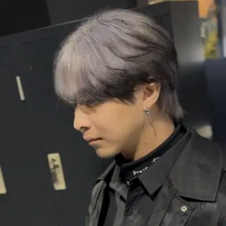 カラー メンズ カラー/アメ村/河合 顕正のヘアスタイル