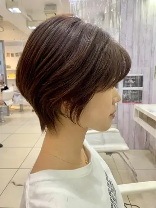 ショート 【髪質改善】 美髪/久岡徹也のヘアスタイル