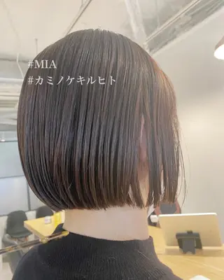 ミディアム 丸みボブ　ショート ｍａｎａｍｉのヘアスタイル
