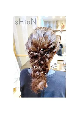 ヘアアレンジ sHioN髪質改善 美髪矯正／ヘア着付けのヘアスタイル