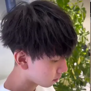 ショート メンズ 金碇 祐羽人のヘアスタイル