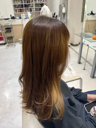 ロング カットモデル募集 コンドウ ユウヤのヘアスタイル