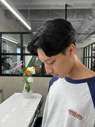 パーマ メンズ nicoTOKYO所属・【メンズ特化】短髪 スパイキーショートのヘアスタイル