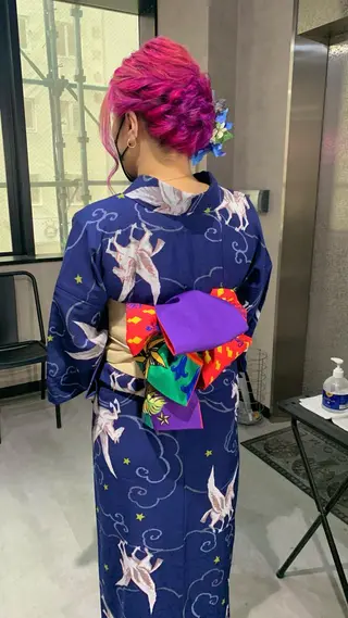 ヘアアレンジ KISS SWAN所属・B E C H I C O〔べち子〕のヘアスタイル